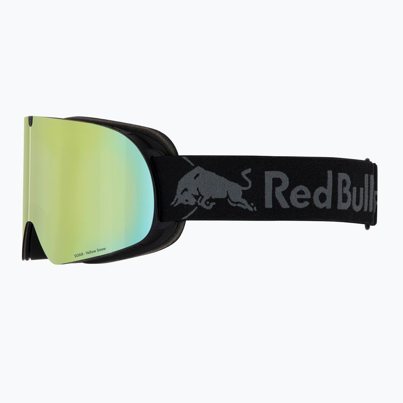 Slidinėjimo akiniai Red Bull SPECT Rush matte black/smoke with yellow mirror 4