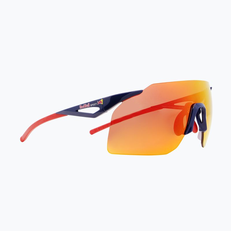 Akiniai nuo saulės Red Bull SPECT Gabe blue/brown with red mirror 6