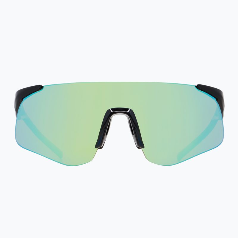 Akiniai nuo saulės Red Bull SPECT Mark black/smoke with green blue mirror 2