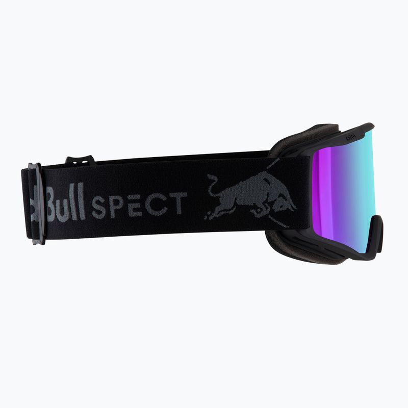 Slidinėjimo akiniai Red Bull Spect Neon matt black/brown with green mirror 3