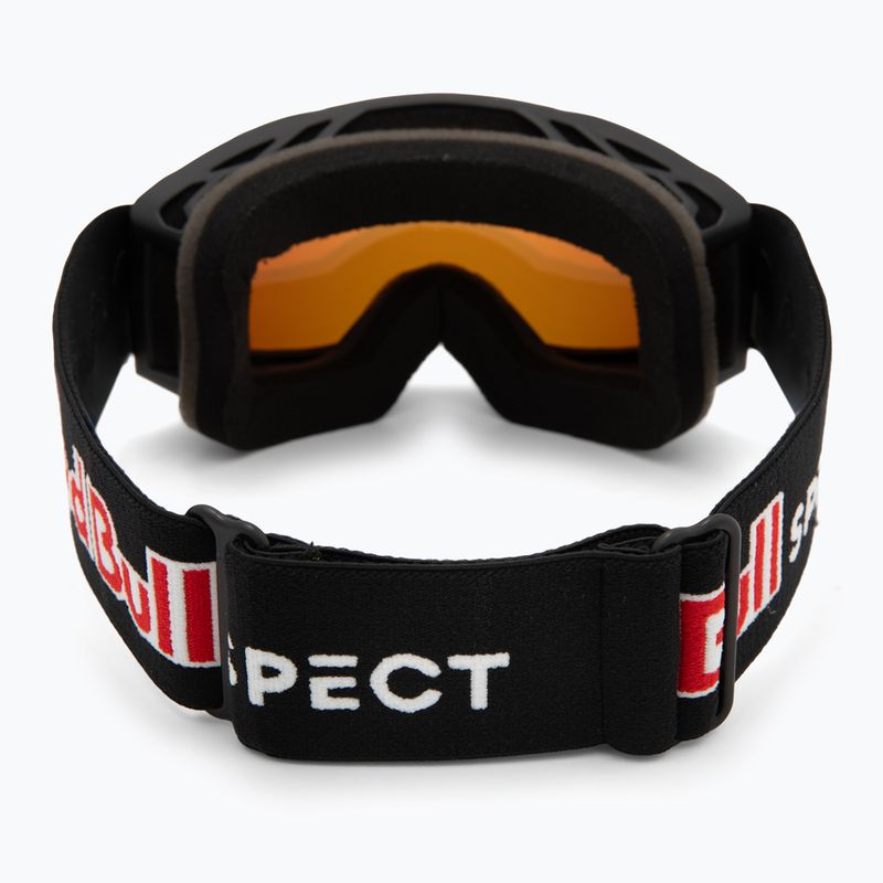 Slidinėjimo akiniai Red Bull SPECT Neon black/orange with red mirror 3