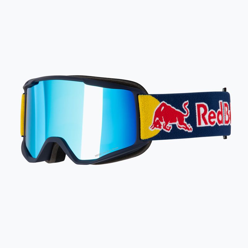 Slidinėjimo akiniai Red Bull SPECT Neon blue/smoke with blue mirror 4
