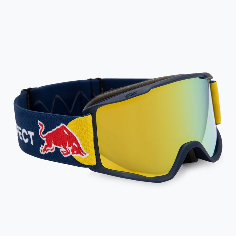 Slidinėjimo akiniai Red Bull Spect Neon matt black/smoke with yellow mirror