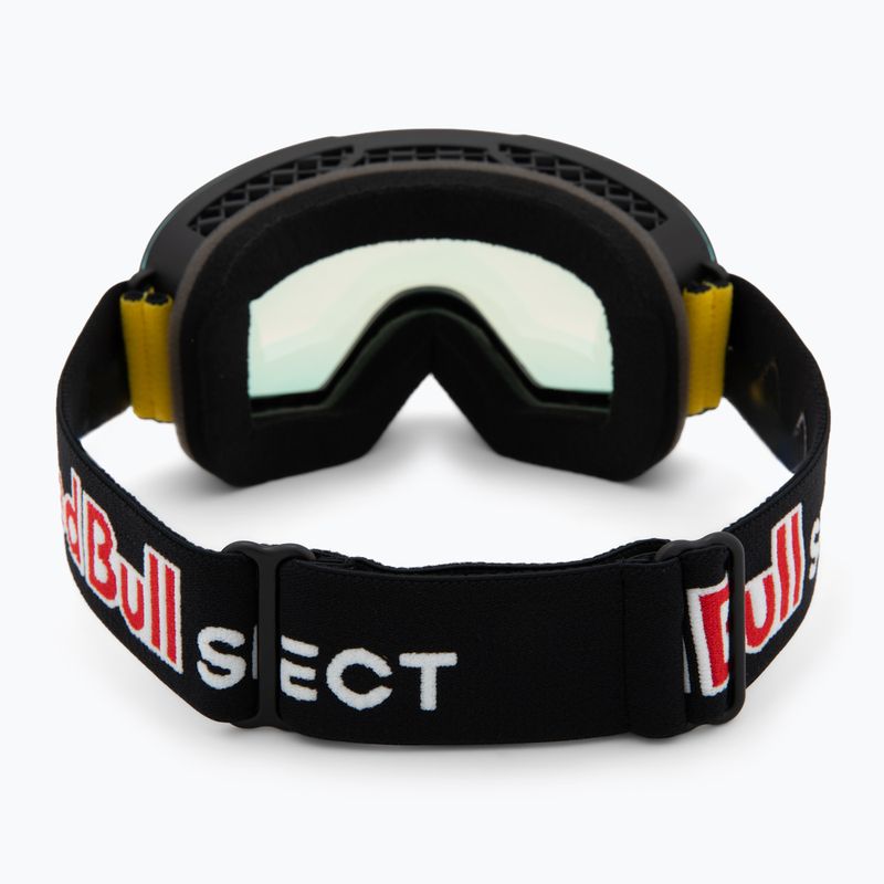 Slidinėjimo akiniai Red Bull Spect Bent Photo matte black/brown with red chrome x 3