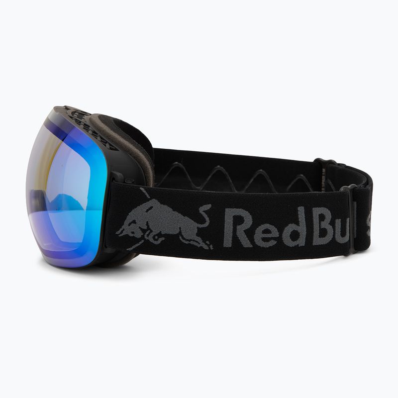 Slidinėjimo akiniai Red Bull SPECT Bent Photo black/light blue with blue chrome x 4