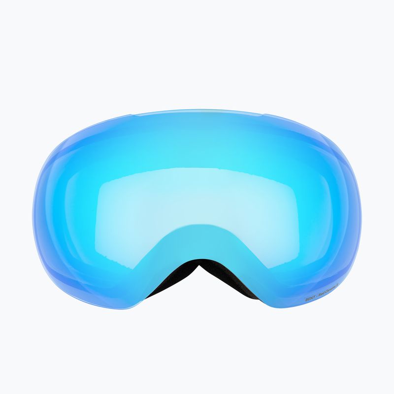 Slidinėjimo akiniai Red Bull SPECT Bent Photo black/light blue with blue chrome x 2