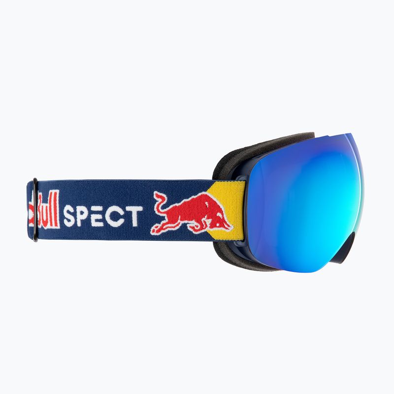 Slidinėjimo akiniai Red Bull SPECT Bent blue/ice blue snow/smoke with blue mirror 5