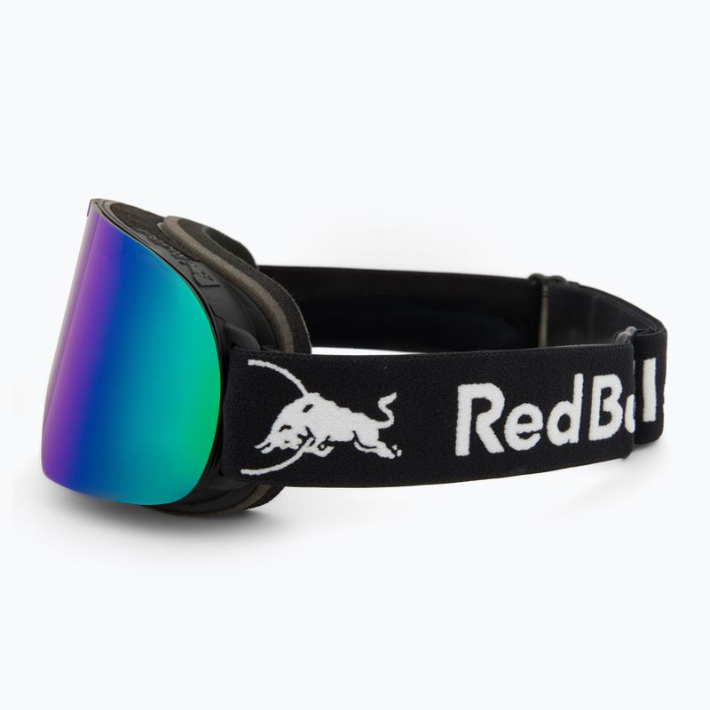 Slidinėjimo akiniai Red Bull SPECT Rush matt black/brown with green mirror 4