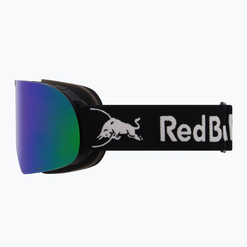 Slidinėjimo akiniai Red Bull SPECT Rush matt black/brown with green mirror 4