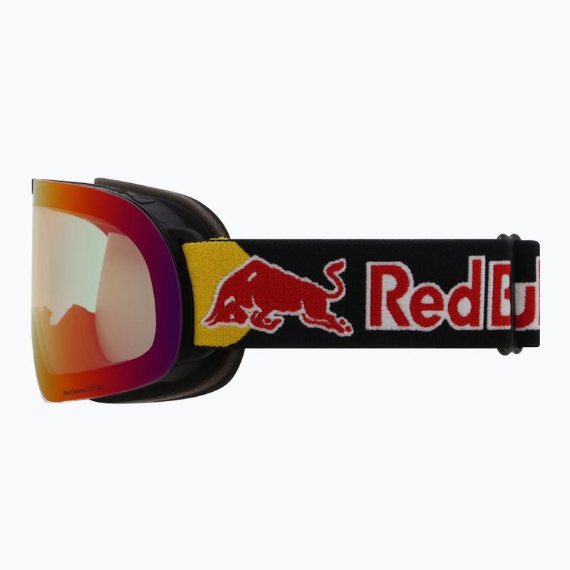 Slidinėjimo akiniai Red Bull SPECT Soar Photo matt black/brown with red chrome x 4