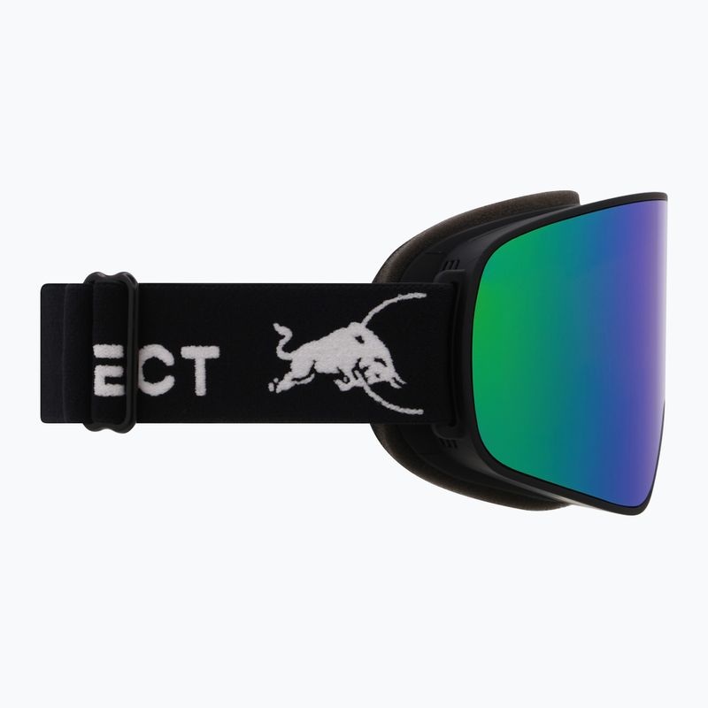 Slidinėjimo akiniai Red Bull SPECT Rush matt black/brown with green mirror 3
