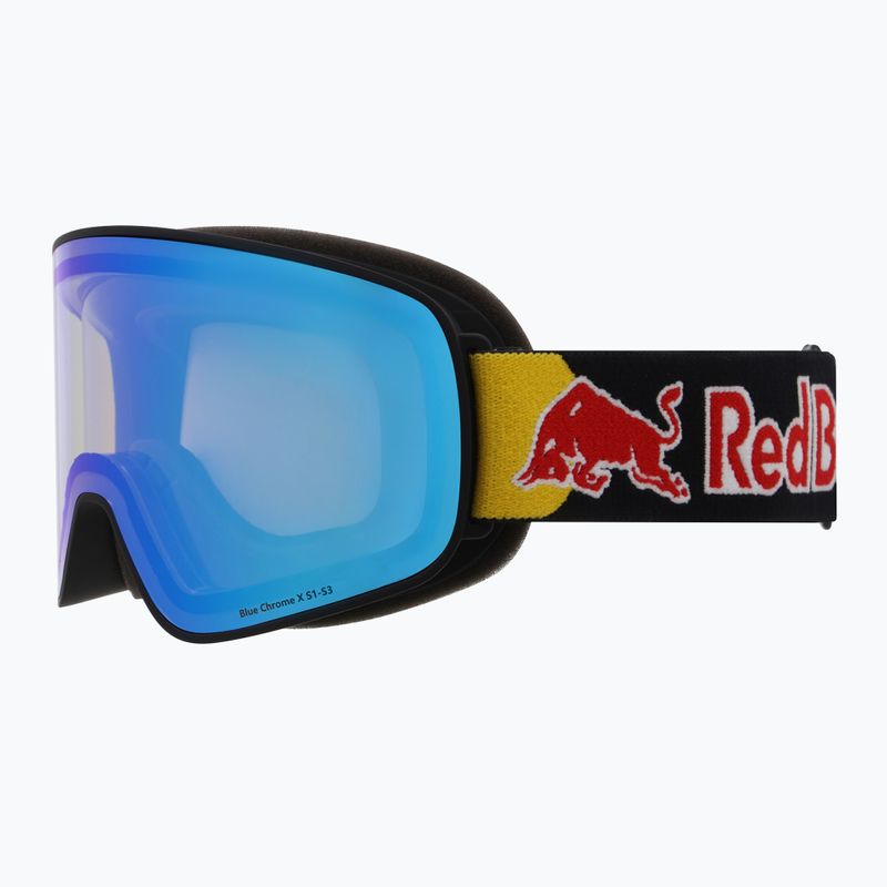 Slidinėjimo akiniai Red Bull SPECT Rush Photo matt black/light blue with blue chrome x 2