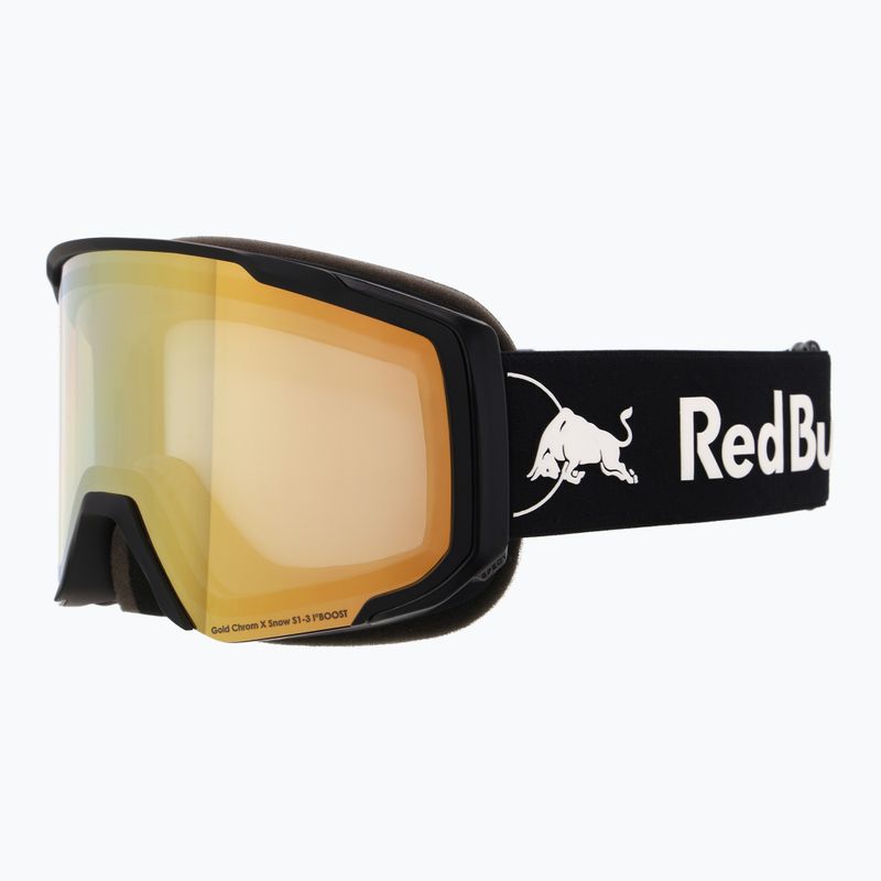 Slidinėjimo akiniai Red Bull SPECT Jibb Photo matte black/brown with gold chrome x 6