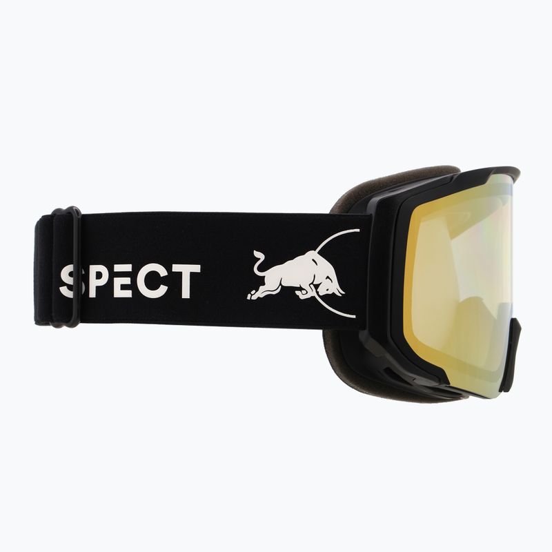 Slidinėjimo akiniai Red Bull SPECT Jibb Photo matte black/brown with gold chrome x 7