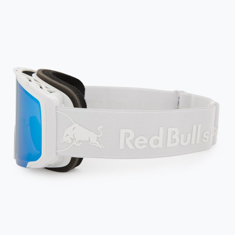 Akiniai Red Bull SPECT Jibb matt white/smoke with blue mirror 4