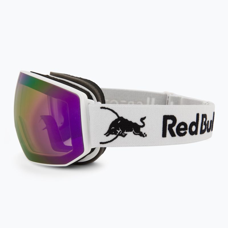 Slidinėjimo akiniai Red Bull Spect Fink matt white/orange with purple mirror 4