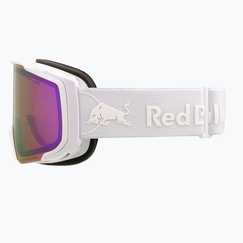 Akiniai Red Bull SPECT Jibb matt white/orange with purple mirror 4