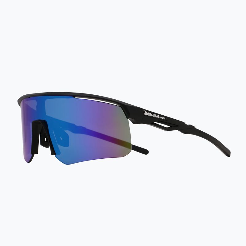 Akiniai nuo saulės Red Bull SPECT Riddle black/smoke with purple green mirror 3