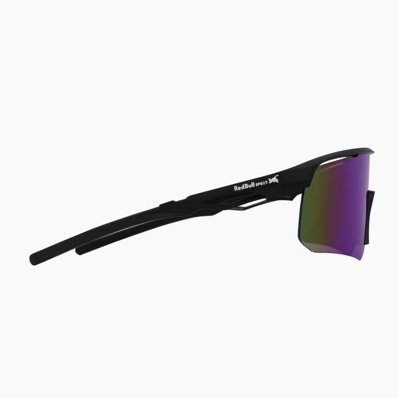 Akiniai nuo saulės Red Bull SPECT Riddle black/smoke with purple green mirror 4