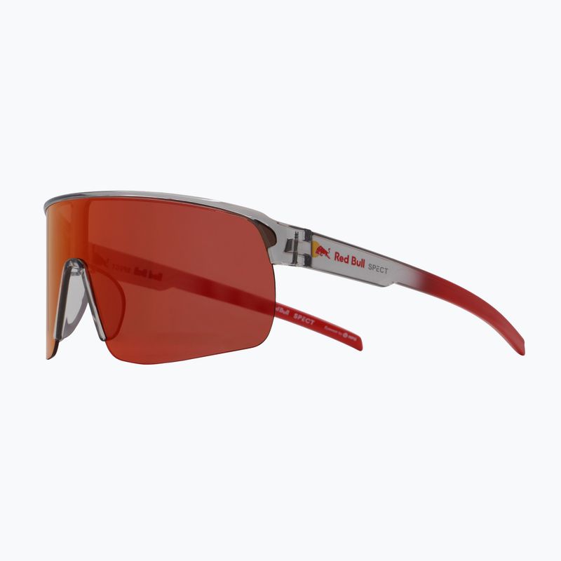 Akiniai nuo saulės Red Bull SPECT Dakota light grey/brown with red-orange mirror 3