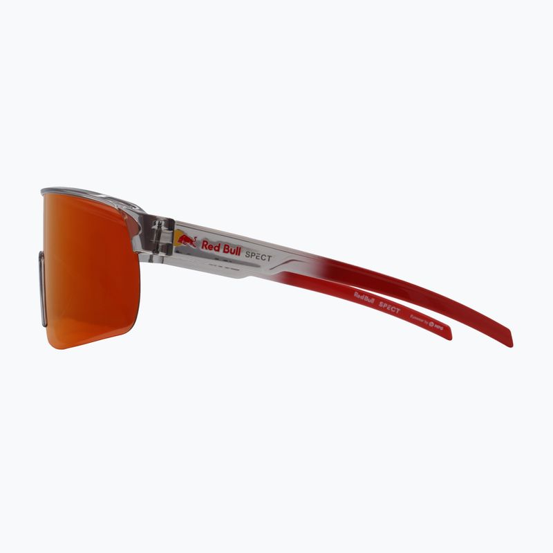 Akiniai nuo saulės Red Bull SPECT Dakota light grey/brown with red-orange mirror 4