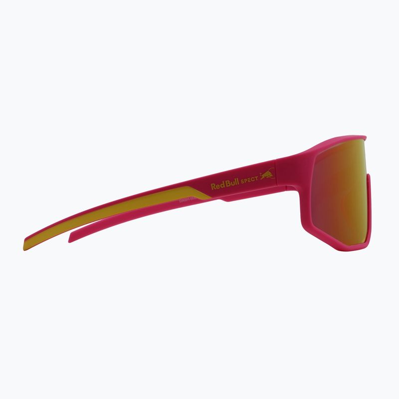 Akiniai nuo saulės Red Bull SPECT Dash neon pink/smoke with pink-yellow mirror 2