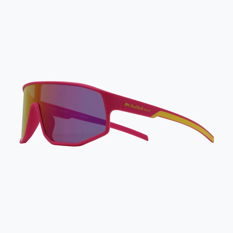 Akiniai nuo saulės Red Bull SPECT Dash neon pink/smoke with pink-yellow mirror 4
