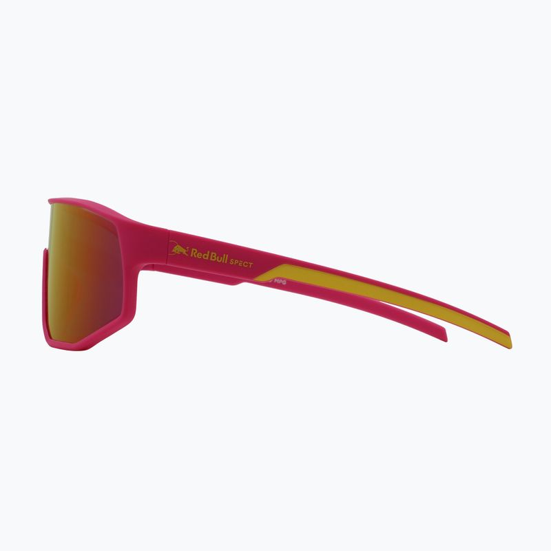 Akiniai nuo saulės Red Bull SPECT Dash neon pink/smoke with pink-yellow mirror 5