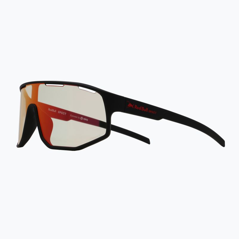 Akiniai nuo saulės Red Bull SPECT Dash Pro black/photochromic red mirror 5