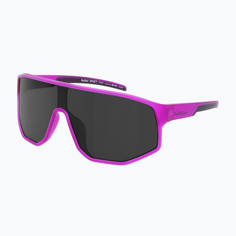 Akiniai nuo saulės Red Bull SPECT Dash matt clear purple/ smoke 2