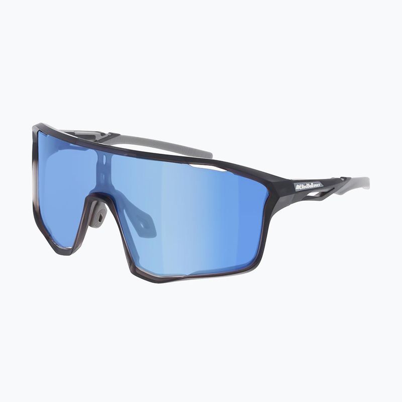 Akiniai nuo saulės Red Bull SPECT Riddle IBX matt clear dark grey/brown photochr with blue mirr 2