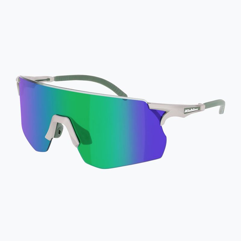 Akiniai nuo saulės Red Bull SPECT Ruffy IB matt metallic light grey/green with green mirror 2