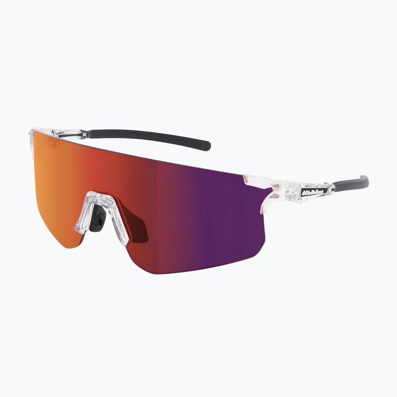 Akiniai nuo saulės Red Bull SPECT Ricky shiny clear/ brown with burgundy mirror 2