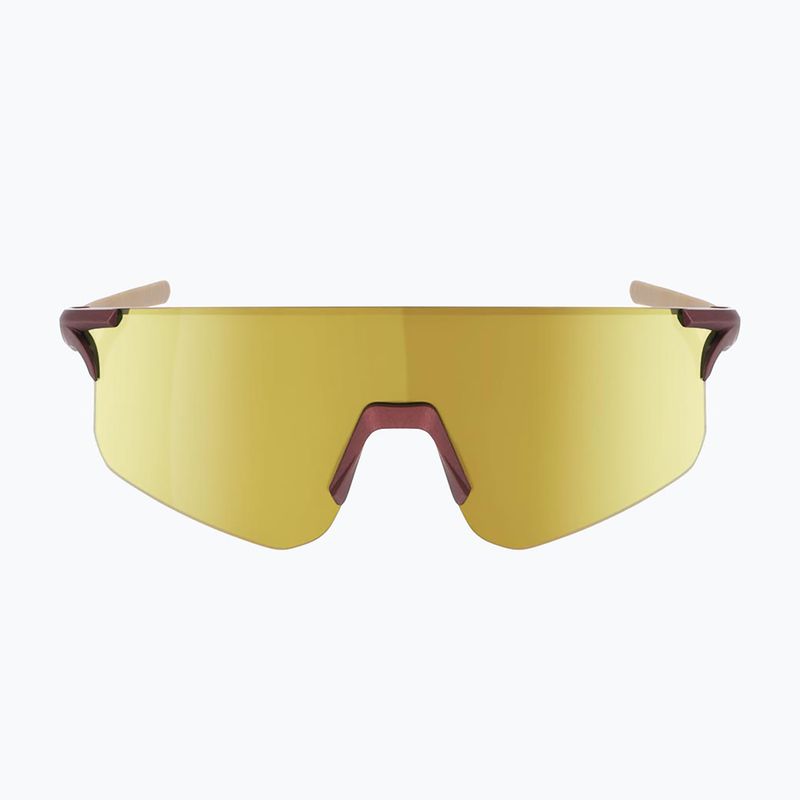 Akiniai nuo saulės Red Bull SPECT Ricky IB matt metallic mauve/ brown with gold mirror 3