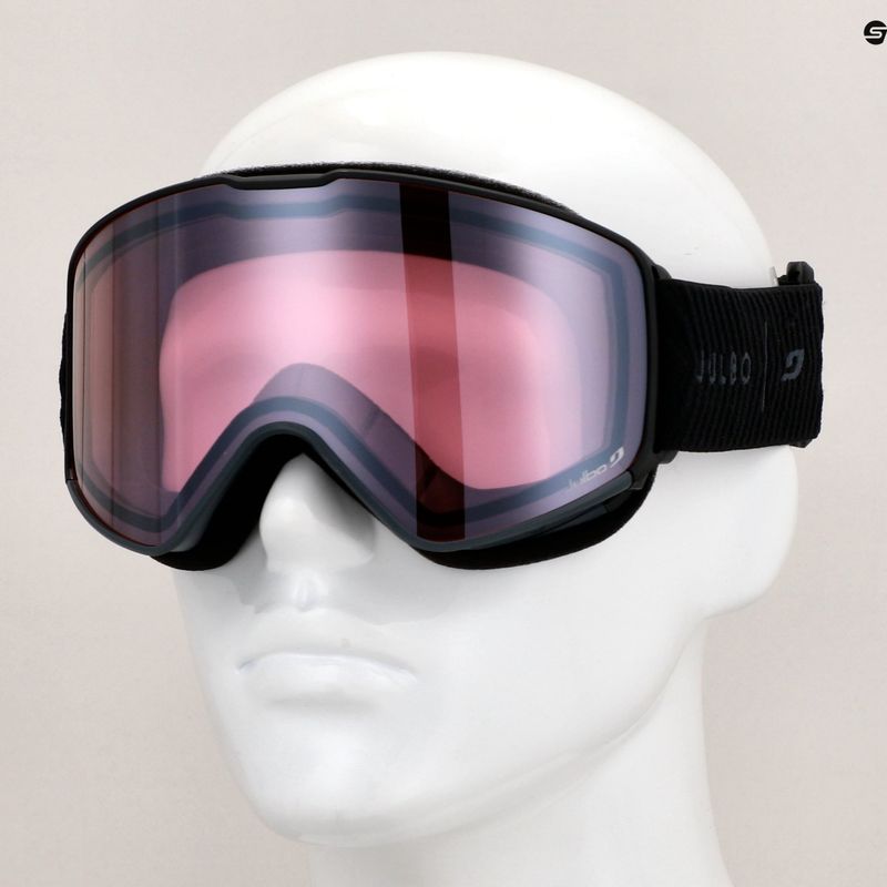 Slidinėjimo akiniai Julbo Alpha black/pink/flash silver 7