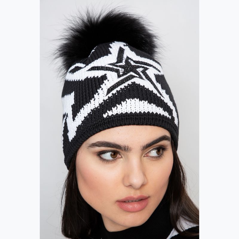 Moteriška žieminė kepurė Sportalm Soffine m.P optical white 9