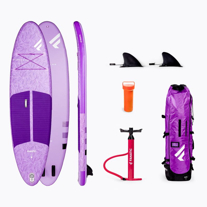 SUP lenta Fanatic Diamond Air Pocket 10'4" purpurinės spalvos 13210-1163