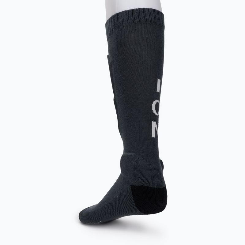 ION Pads Bd-Sock pilkos spalvos dviratininkų blauzdikaulių apsaugos 47220-5921 2