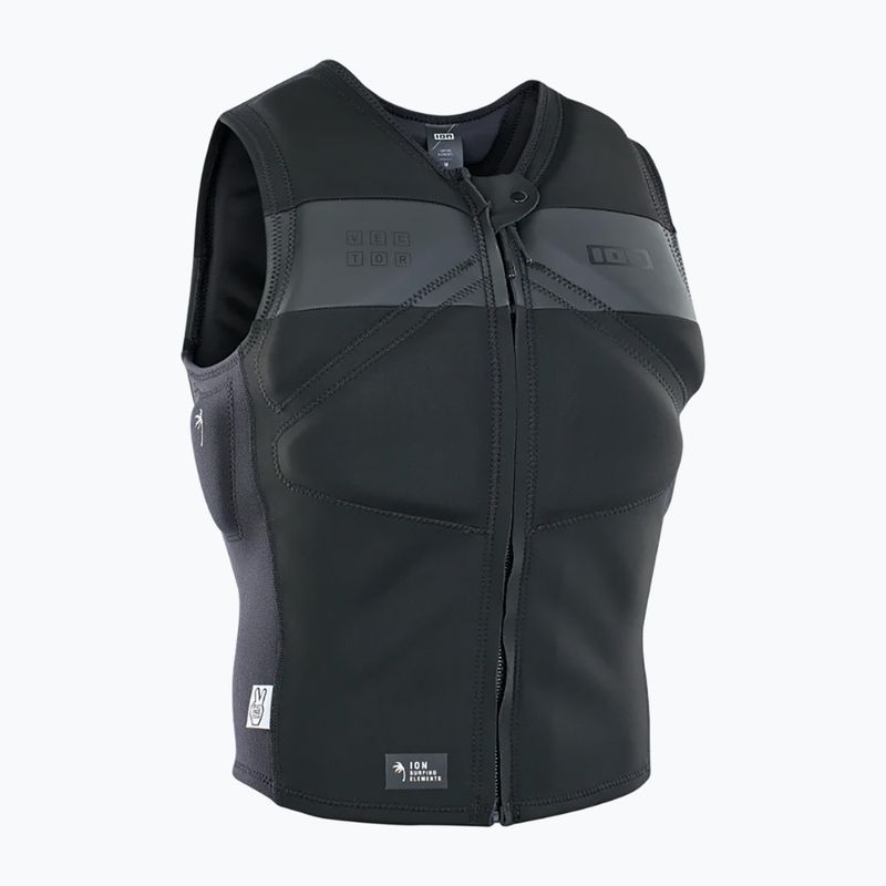 Vyriška apsauginė liemenė ION Vector Amp Front Zip black