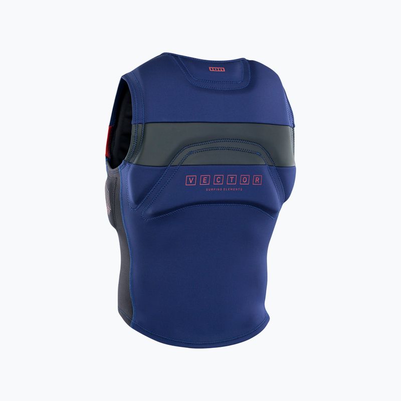 Vyriška ION Vector Amp Front Zip apsauginė liemenė tamsiai mėlyna 48222-4164 2