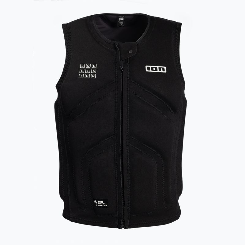 Vyriška apsauginė liemenė ION Collision Core Front Zip juoda 48222-4161
