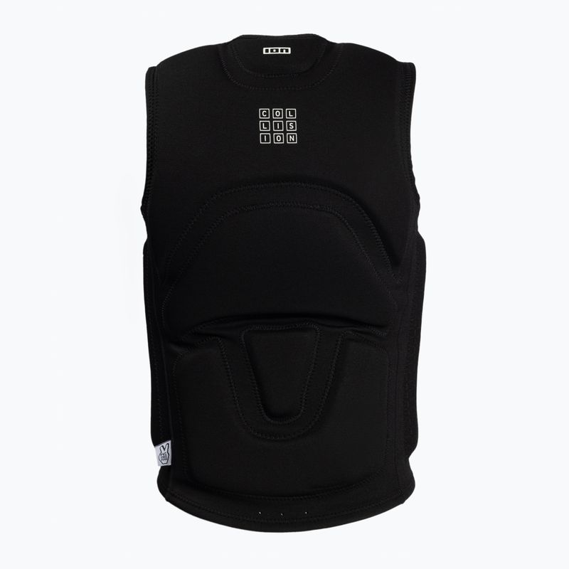 Vyriška apsauginė liemenė ION Collision Core Front Zip juoda 48222-4161 2