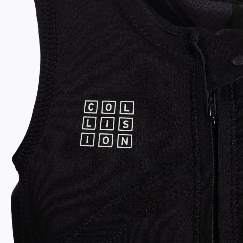 Vyriška apsauginė liemenė ION Collision Core Front Zip juoda 48222-4161 4