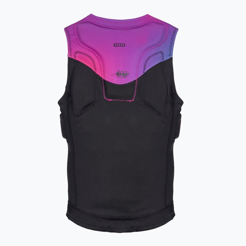 Moteriška apsauginė liemenė ION Ivy Front Zip black/pink 48233-4169 2