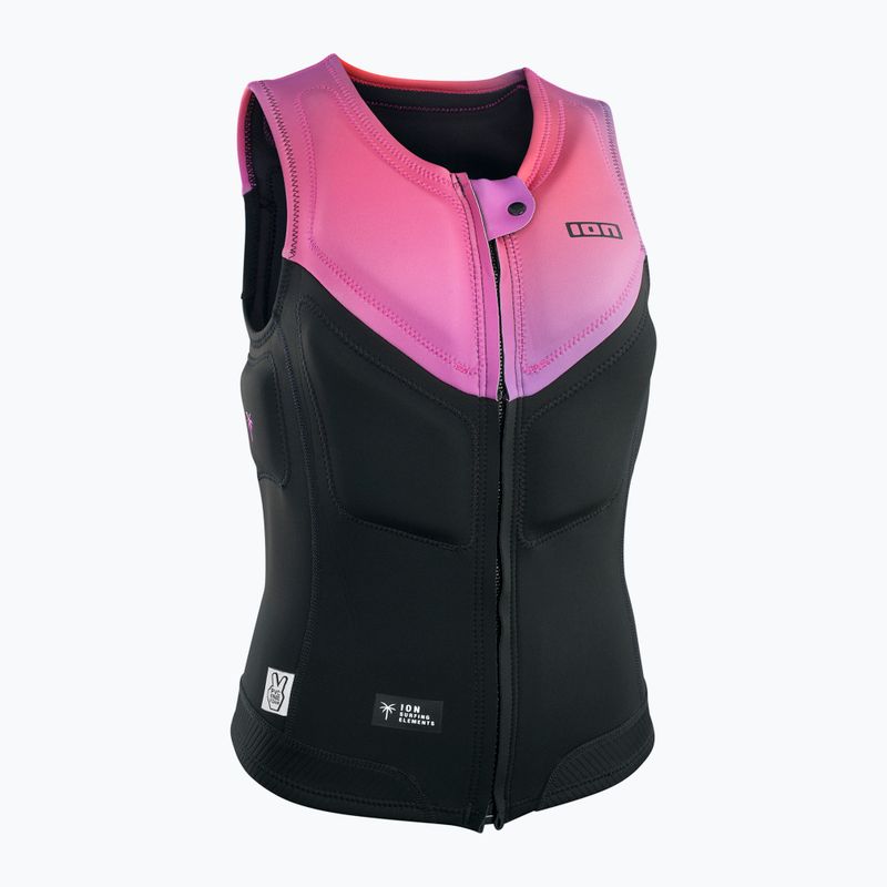 Moteriška apsauginė liemenė ION Ivy Front Zip black/pink 48233-4169 7
