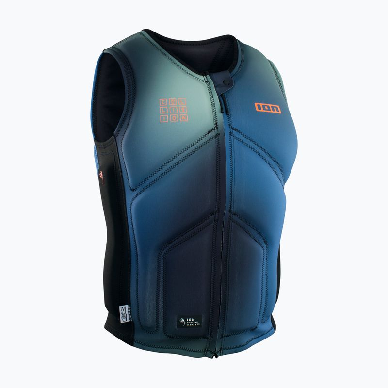 Vyriška ION Collision Core Front Zip apsauginė liemenė mėlyna 48222-4161