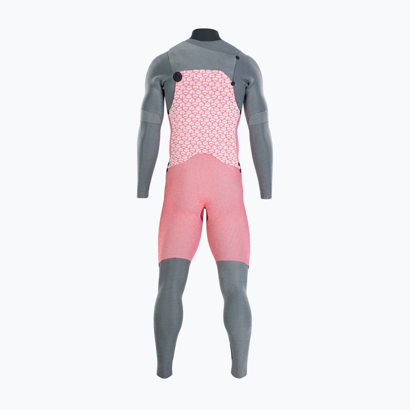 Vyriškas plaukimo hidrokostiumas ION Seek Core 4/3 Front Zip blue gradient 5