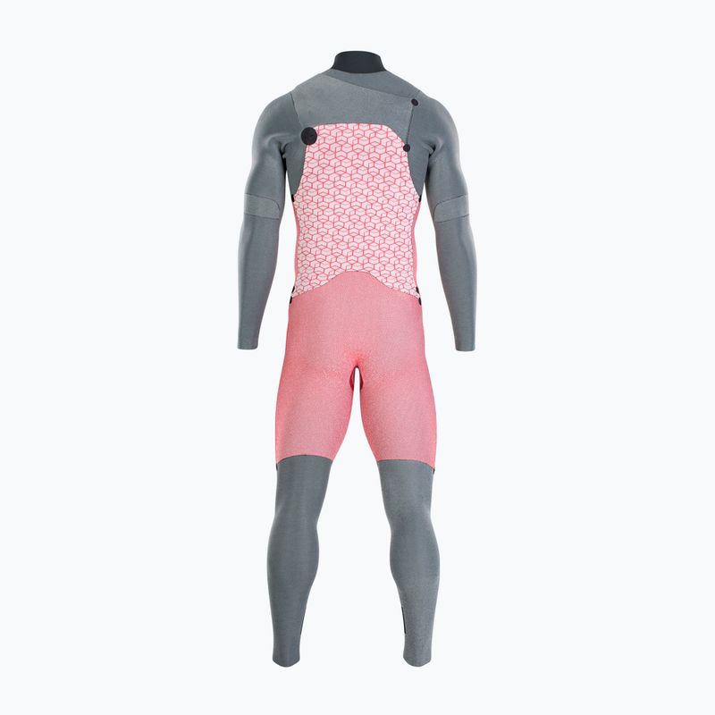 Vyriškas plaukimo hidrokostiumas ION Seek Core 3/2 Front Zip blue gradient 4