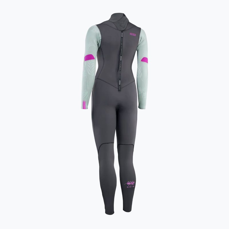Plaukimo kostiumas ION Amaze Core 5/4 Back Zip light olive 2