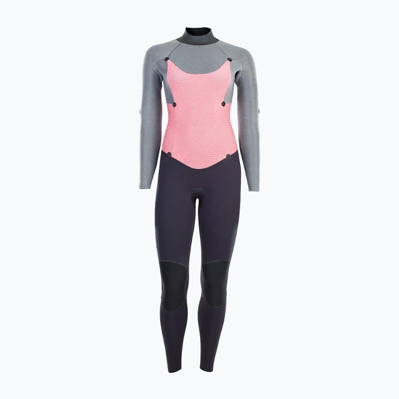 Moteriškas plaukimo hidrokostiumas ION Element 4/3 Back Zip black 3